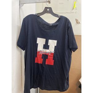 Tommy Hilfiger Navy XXL Graphic Tee - Women's T-Shirt